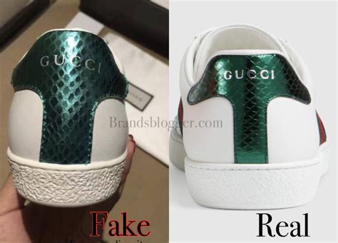 how to spot fake gucci trainers|insole Gucci sneaker.